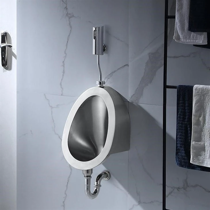 wall mounted urinal height
